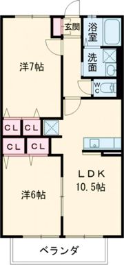 アコードデファンの間取り画像