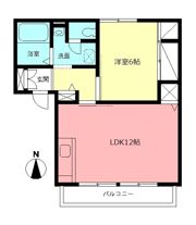 パレス湘南Ⅰの間取り画像