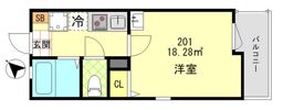 ロワール鶴見花月園前の間取り画像