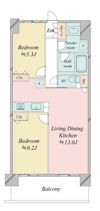 レジディア南千住の間取り画像