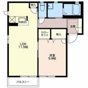 サニーコート Aの間取り画像