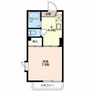 ベルメゾン安茂里の間取り画像
