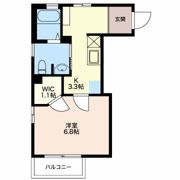 南長野シャーメゾンの間取り画像