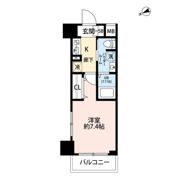 プレール・ドゥーク門前仲町Ⅲの間取り画像