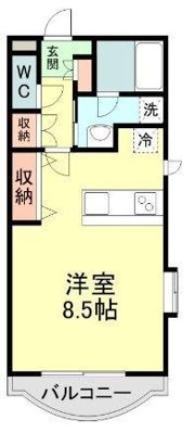 エスペーロ安東の間取り画像