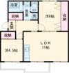 BLUESKYONE明野2番館の間取り画像