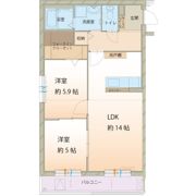 サルビアの間取り画像