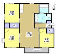 フレグランスタウンの間取り画像