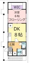 フローレンス大袋の間取り画像
