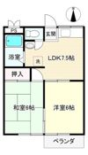 コーポ前田の間取り画像