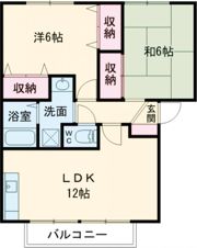 サープラスふくやまの間取り画像
