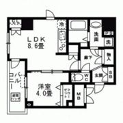 AXIA日本橋茅場町の間取り画像