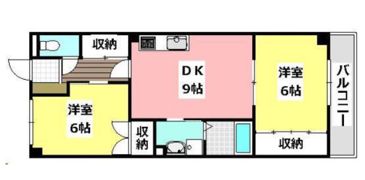 コスモパークの間取り画像
