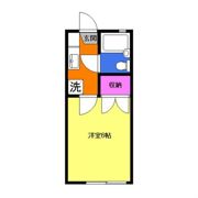 ラッキーハイツの間取り画像