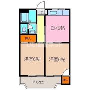 コーポ中野の間取り画像