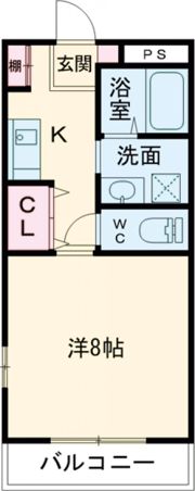 ヒルクレストの間取り画像