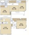 西橋本一丁目 貸戸建住宅の間取り画像