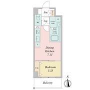 プレイズシード名城公園の間取り画像