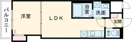 ラウレアコート総持寺Ⅱの間取り画像