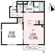 ラウレアⅡの間取り画像