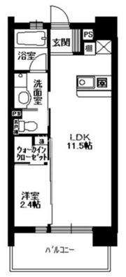 イニシアイオ大名の間取り画像