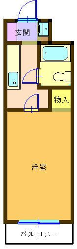 立木マンションの間取り画像