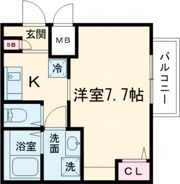 明石エヌエムスワサントユイットの間取り画像