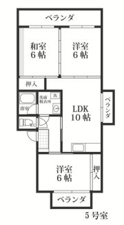 シャルマン87の間取り画像
