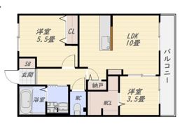レトアプルミエⅡの間取り画像