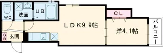 ラウレアコート総持寺Ⅱの間取り画像