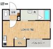 LFB APARTMENT桜木Ⅰの間取り画像