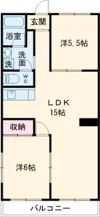 ハイツ牛浜の間取り画像