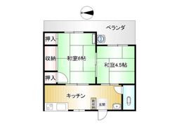 メゾン中須賀の間取り画像