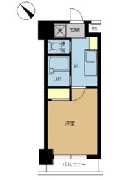 スカイコート浜松町の間取り画像