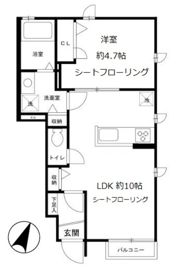 インタレストの間取り画像