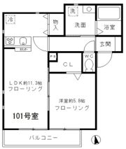 グランディール東小岩の間取り画像