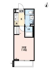 robot home 西大宮Ⅵ(ロボットホームニシオオミヤシックス)の間取り画像