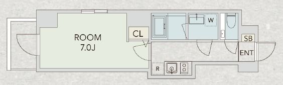 エスペランサ下井草の間取り画像