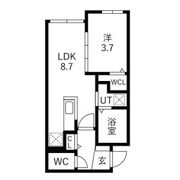 ONE STAGE麻生(ワンステージアサブ)の間取り画像