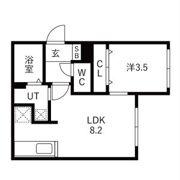 ONE STAGE麻生(ワンステージアサブ)の間取り画像