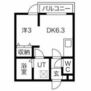 メリディアンなないろの里壱番館の間取り画像