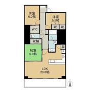 サンマンションシェフォール富田 803号室の間取り画像
