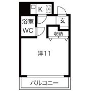 ラフィネ新栄の間取り画像