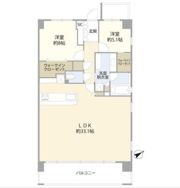 ヴェレーナシティ上大岡の間取り画像