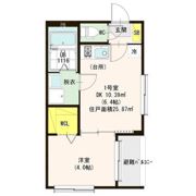 グランテラス烏森(Gran terrace Kasumori)の間取り画像