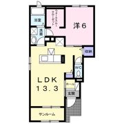 ブライト・ヒルズ A棟の間取り画像
