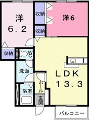リーブリヒ・トルペCの間取り画像