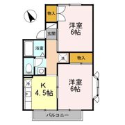 ルマージュ Bの間取り画像