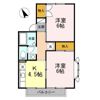 ルマージュ Bの間取り画像