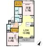 イヴレーア南台の間取り画像